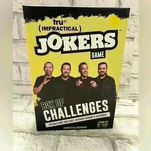 NEW Tru TV Impractical Jokers Box of Challenges Party Game